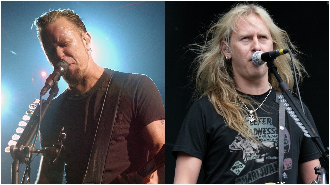 James Hetfield Jerry Cantrell